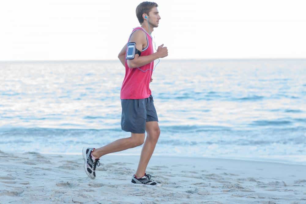 man running exercise