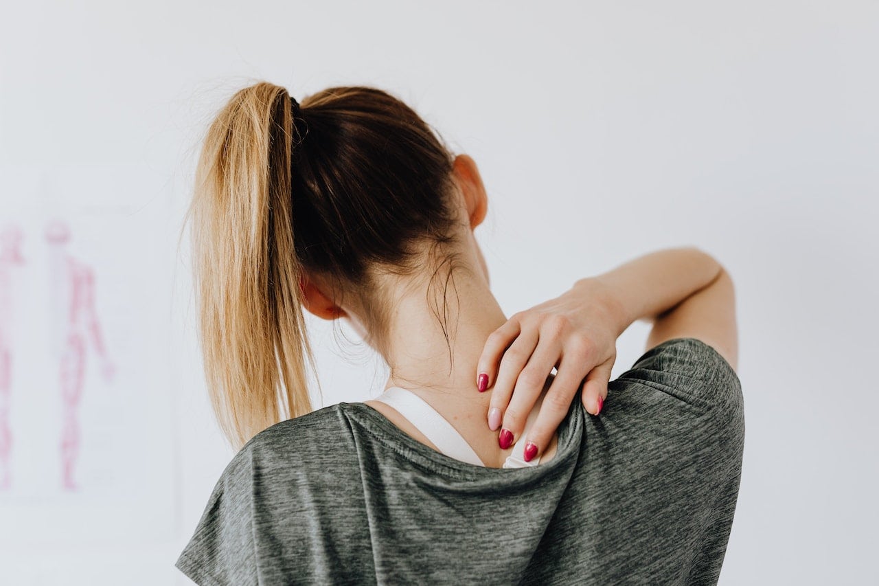 woman with chronic pain